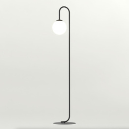 Emibig Flor Lp1 Black (1495/LP1) Lampa Stojąca