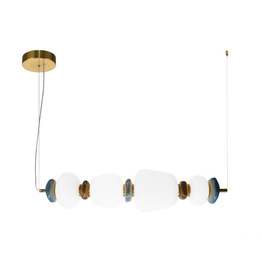 Żyrandol Italux Evans Pnd-94981-4A-Gd