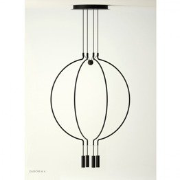 Zwis LED Axo Light Liaison P4 czarny