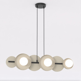 Żyrandol Emibig Model 6 Bl Mokka (1488/6)