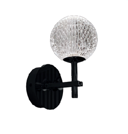 Oprawa Ścienna Edem Azzardo AZ6013 Czarna