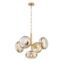 Eurofase QN-NOTTINGHAM-5P-AB Nottingham Lampa wisząca