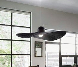 IDEAL LUX Madame Nero Lampa Kapelusz