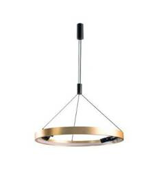 Oprawa Wisząca Serafino Top 60 Ściemniana AZ5834 Złoto-Czarna