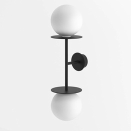 Lampa Ścienna Cotton DM101/P/RS2/196 Czarna