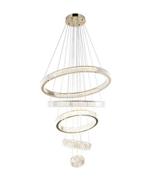 Żyrandol Kryształowy Berella Light Malati XXL złota BL5605