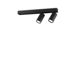 Lampa Sufitowa Ideal Lux Profilo Pl2 Nero 314723