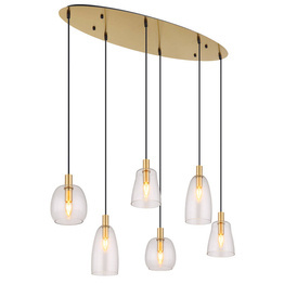Globo Lighting 15789-6HM Garri Zwis