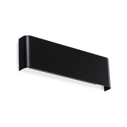 Oprawa Ścienna Ideal Lux Delta Ap D030 Nero 4000k 345178