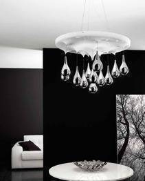 Lampade Italiane PIOGGIA SP 1045/70S chrom Zwis