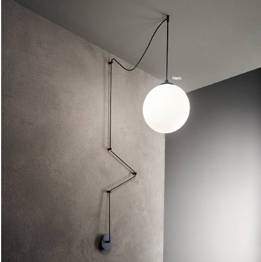 Oprawa ścienna Ideal Boa SP1 Czarny