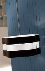 Lampade Italiane CRAZY SP 1037/50S biało-brązowy Zwis 50 cm