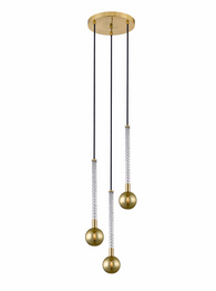 Lampa wisząca Zuma Line Mida P0583-03B-2GHF