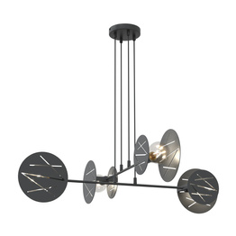 Żyrandol Emibig Xotic 4 Bl (1411/4)