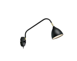 Kinkiet Czarno/Złoty 106081 Markslojd VALENCIA