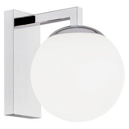 Minimalistyczna lampa ścienna Argon Aspen 3735 biała kula