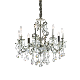 Lampa Wisząca Ideal Lux Gioconda Sp8 Argento 044934