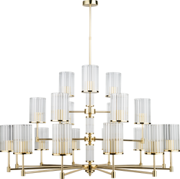 Lampa Wisząca Kutek Mood Empoli Ryfel EMP-ZW-12+6+3(ZM)R