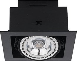 Plafon wpuszczany DOWNLIGHT ES111 black 9571 Nowodvorski