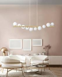 Lampa wisząca Złota Azzardo Sybilla AZ4407