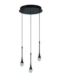 Oprawa Wisząca Dalma 3 AZ6009 Czarna