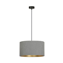 HILDE 1 BL GRAY lampa wisząca czarny (1050/1) - Emibig