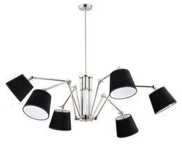 Lampa wisząca Kutek Tadea TAD-ZW-6(BN/A)