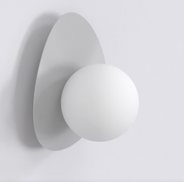 Lampa Ścienna Emibig Ovo K1 Gray (1530/K1)