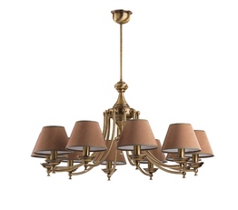 Lampa wisząca Kutek San marino SAN-ZW-10(P/A)CR