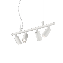 Zwis biały prosty Ideal Lux Dynamite SP4