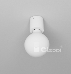 Minimal Plafon Srebrny Cleoni