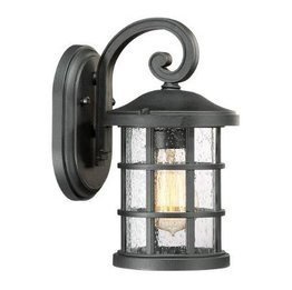 Kinkiet zewnętrzny Elstead Lighting Crusade QZ-CRUSADE-S-BLK