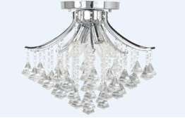 Elem Wenecja 5192/4 8C chrom Lampa Sufitowa kryształowa