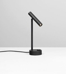 Lampa Stołowa Chors czarna FLASK T DIM SNW