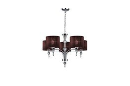 IMPRESS 5 1976-5P brązowa Lampa Wisząca AZZARDO AZ2901