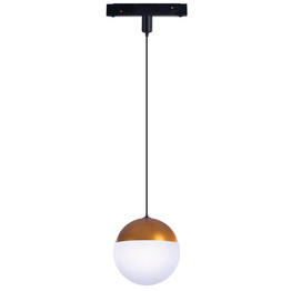 ALFA TRACK MAGNETIC Elsa 7W Oprawa do szyny magnetycznej Azzardo AZ4635 Złota 3000K