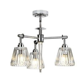 Elstead Lighting Agatha BATH-AGATHA3P-PC Lampa wisząca