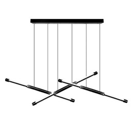 Zwis Lampa Led wisząca DL-G09 38W 4000K