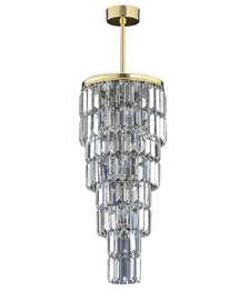 Żyrandol Kutek Ellini ELL-ZW-10(Z)250/II Złoty