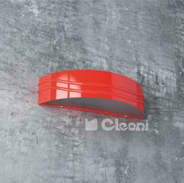Cleoni Nuoro 400 Kinkiet 110 Czerwony karminowy