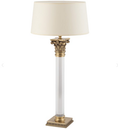 Luksusowa lampka gabinetowa Kutek Vera VER-LG-1(P/A)SZ-I