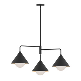Żyrandol Elstead Lighting ALM-REMYCK3-BK