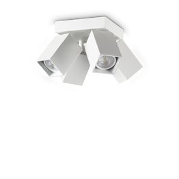 Plafon Ideal Lux Dynamite Pl4 Square Bianco 367446