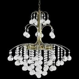 Elem Monte Carlo 6247/6 21QG mosiądz Żyrandol kryształowy