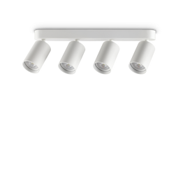 Lampa Sufitowa Ideal Lux Dynamite Pl4 Linear Round Bianco 371337