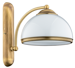 Lampa ścienna Kutek Obd OBD-K-1(P) Patyna