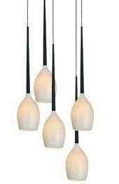 AZzardo IZZA 5 AZ0311 biała lampa Wisząca