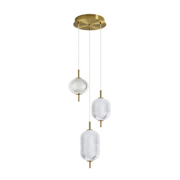 Lampa Wisząca Italux Corado PND-81438-3-GD
