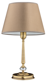 Stylowa lampka nocna Kutek San Marino SAN-LG-1(P/A)CR Patyna