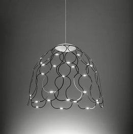 Sforzin Lady Lamoi Nero Lampa Wisząca